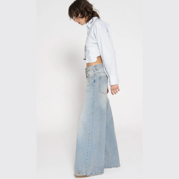 LOOSE DENIM TROUSERS