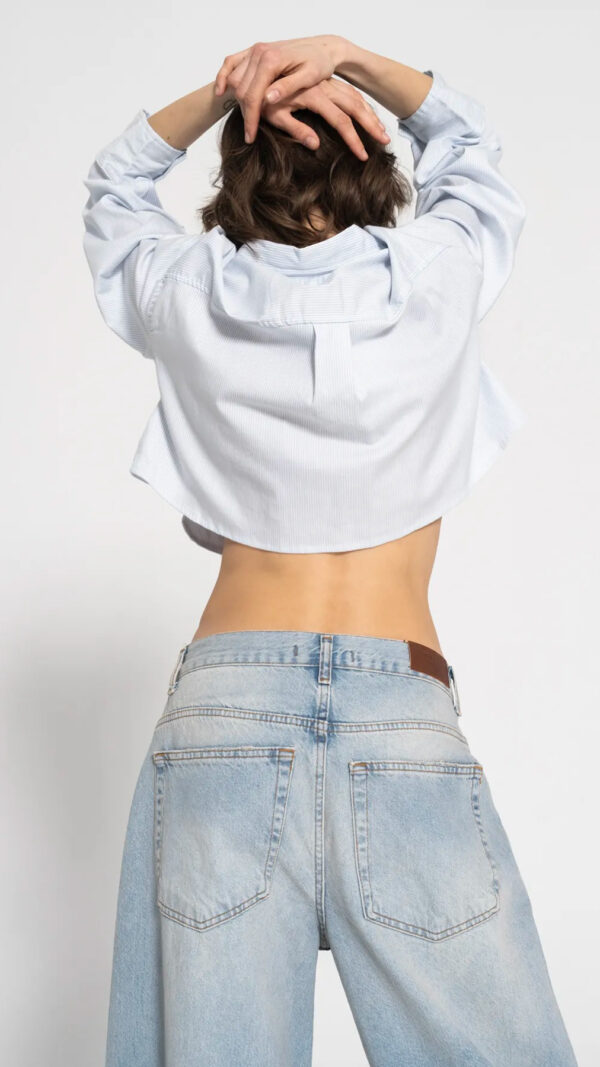 LOOSE DENIM TROUSERS - Image 2