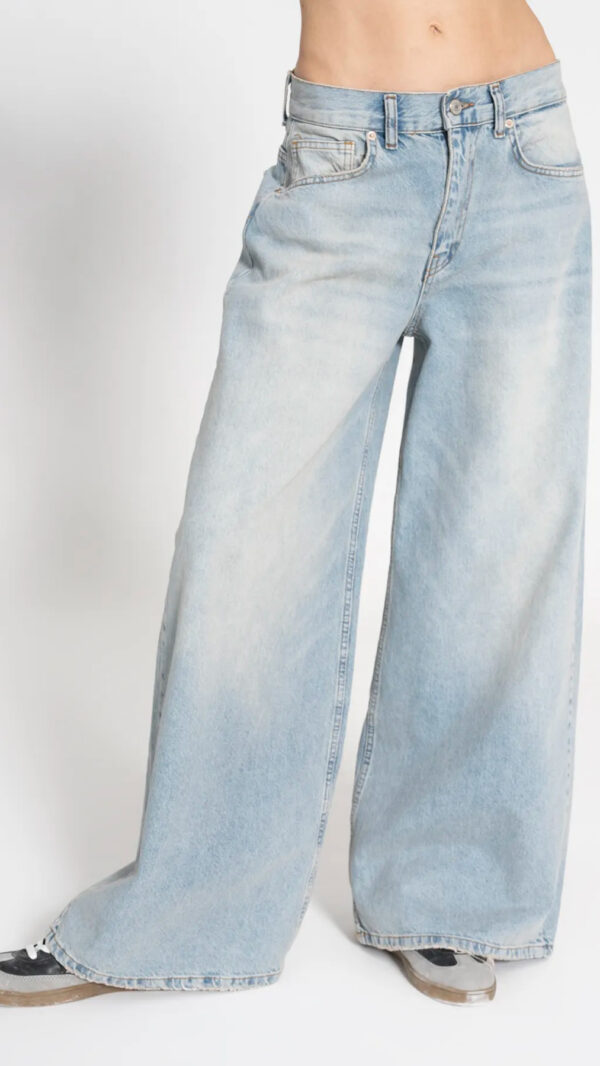 LOOSE DENIM TROUSERS - Image 4