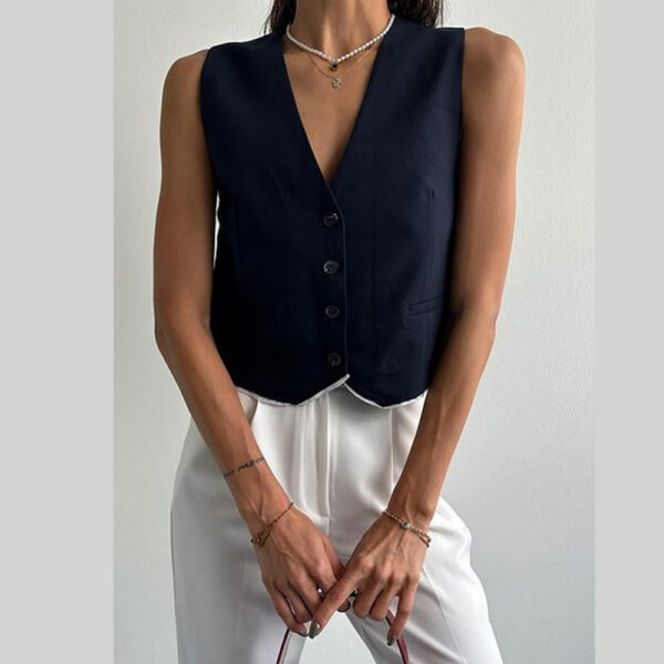 NAVY BLUE VEST