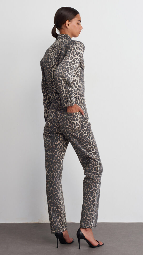 LEOPARD JEANS STRAIGHT - Image 2