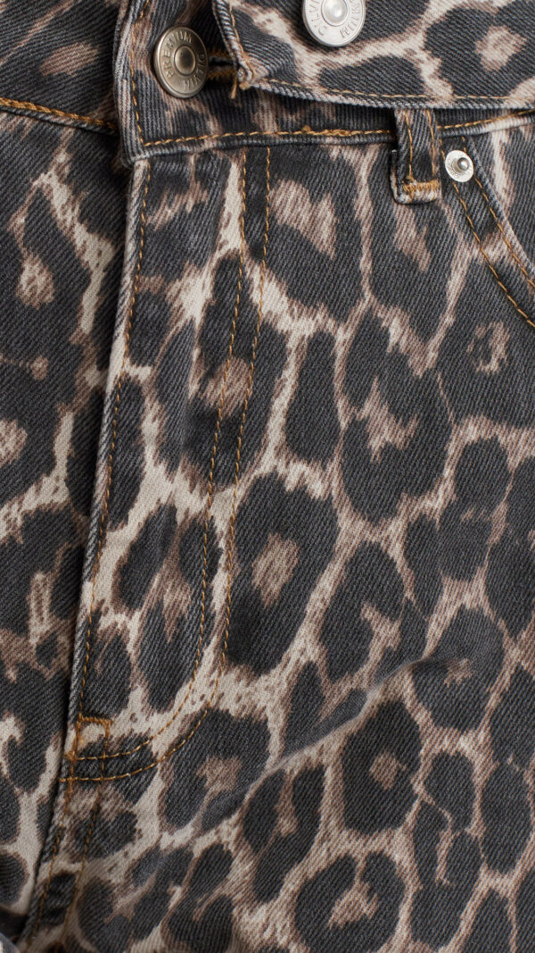 LEOPARD JEANS STRAIGHT - Image 3