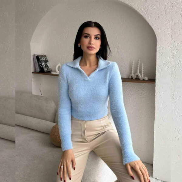 BABY BLUE SWEATER