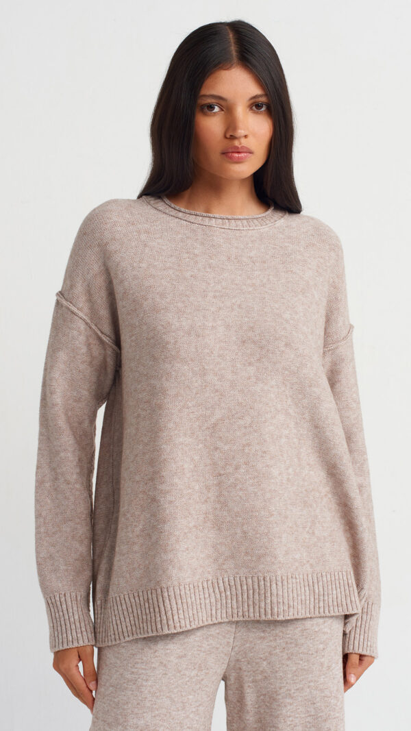 BEIGE SWEATER - Image 4