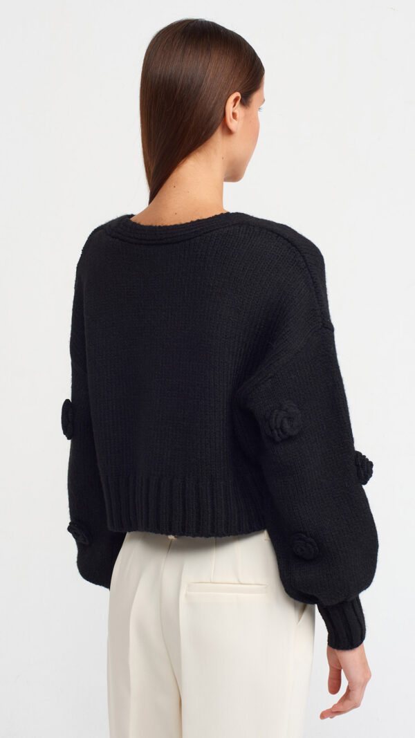 BLACK CARDIGAN - Image 3